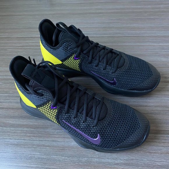 Nike LeBron Witness IV Basketball Shoes Lakers - Picture 6 of 12